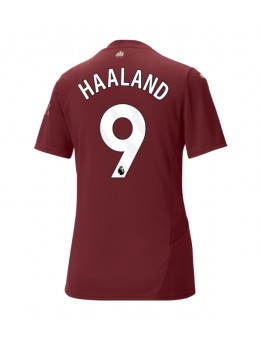 Manchester City Erling Haaland #9 Replika Tredje Kläder Dam 2024-25 Kortärmad